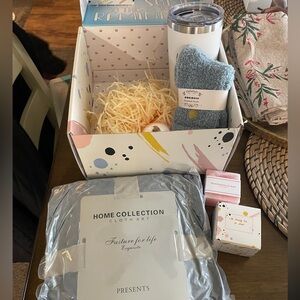 Self Care Gift Box Bundle Bath And Body Accessories